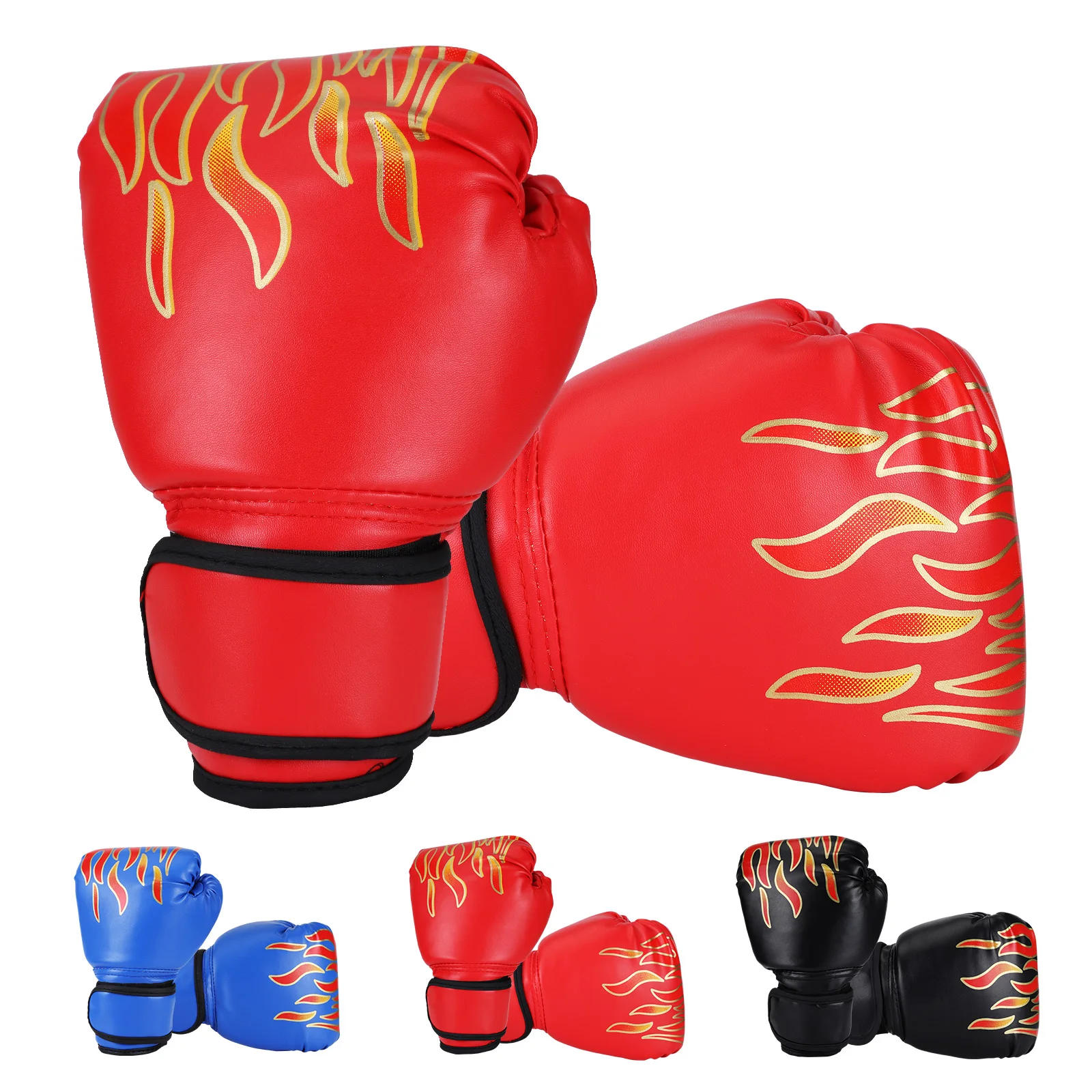 5-12 Years Kids Boxing Gloves for Boys and Girls Boxing Hand Kicking Pads Boxing Training Gloves Kids Sparring Punching Gloves