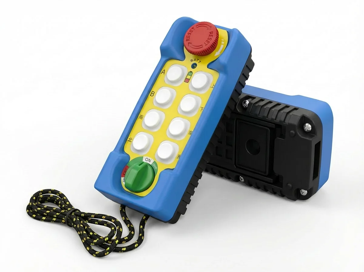 K2-8 Wireless Industrial Remote Controller Elevator Crane Remote Control Lift Hoist Switch Receiver Transmitter