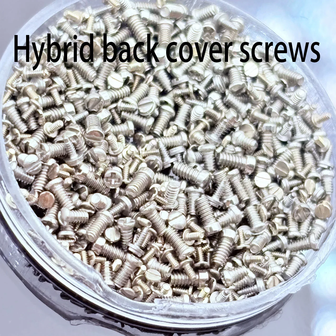 Watch Accessories Multi-Model Bottom Cover Screws Mixed 1000 Pieces Mixed Back Cover Screws Shipped Randomly 1000pcs