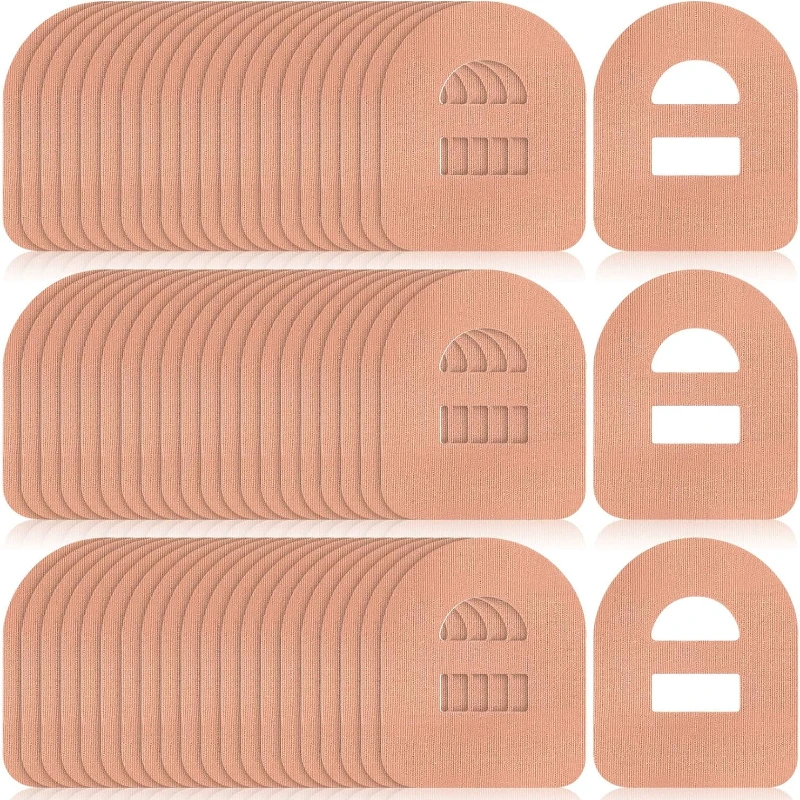 25 Pcs Adhesive Patches Compatible with Omnipod Shower Waterproof PreCut Adhesive Patches Continuous Glucose Monitor Protection