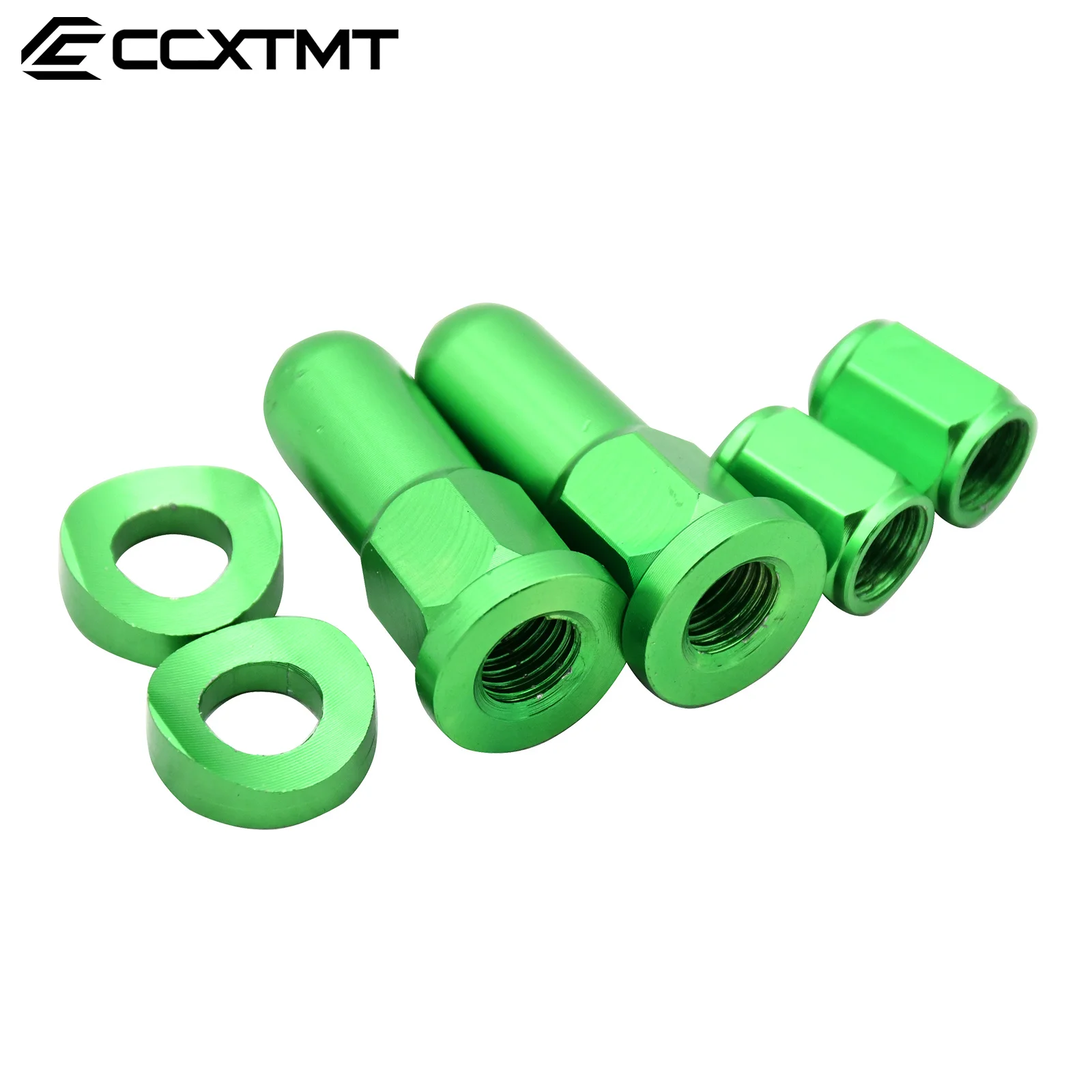 CNC Valve Cap Dirt Bike Rim Lock Nuts Bolts Spacer For KTM Honda Yamaha Kawasaki Husberg Husqvarna Suzuki Motorcycle Universal