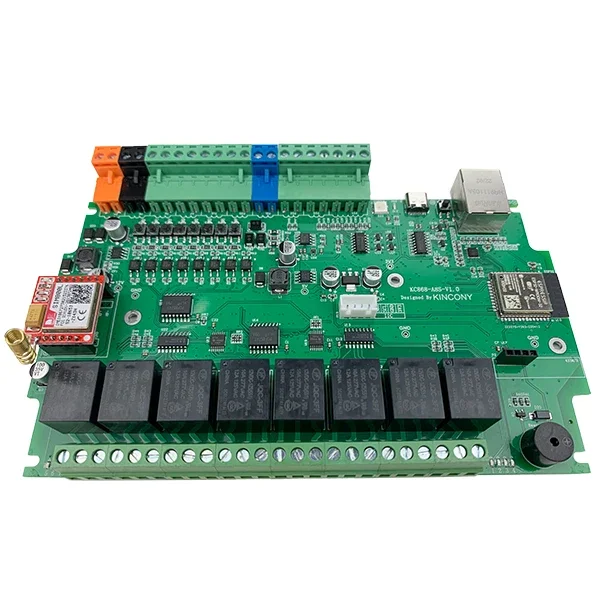 Esp32 Relayboard KC868-A8S Esp32 RS232 USB W/E Relay Module ADC DAC  433M Temperature Arduino IDE MQTT