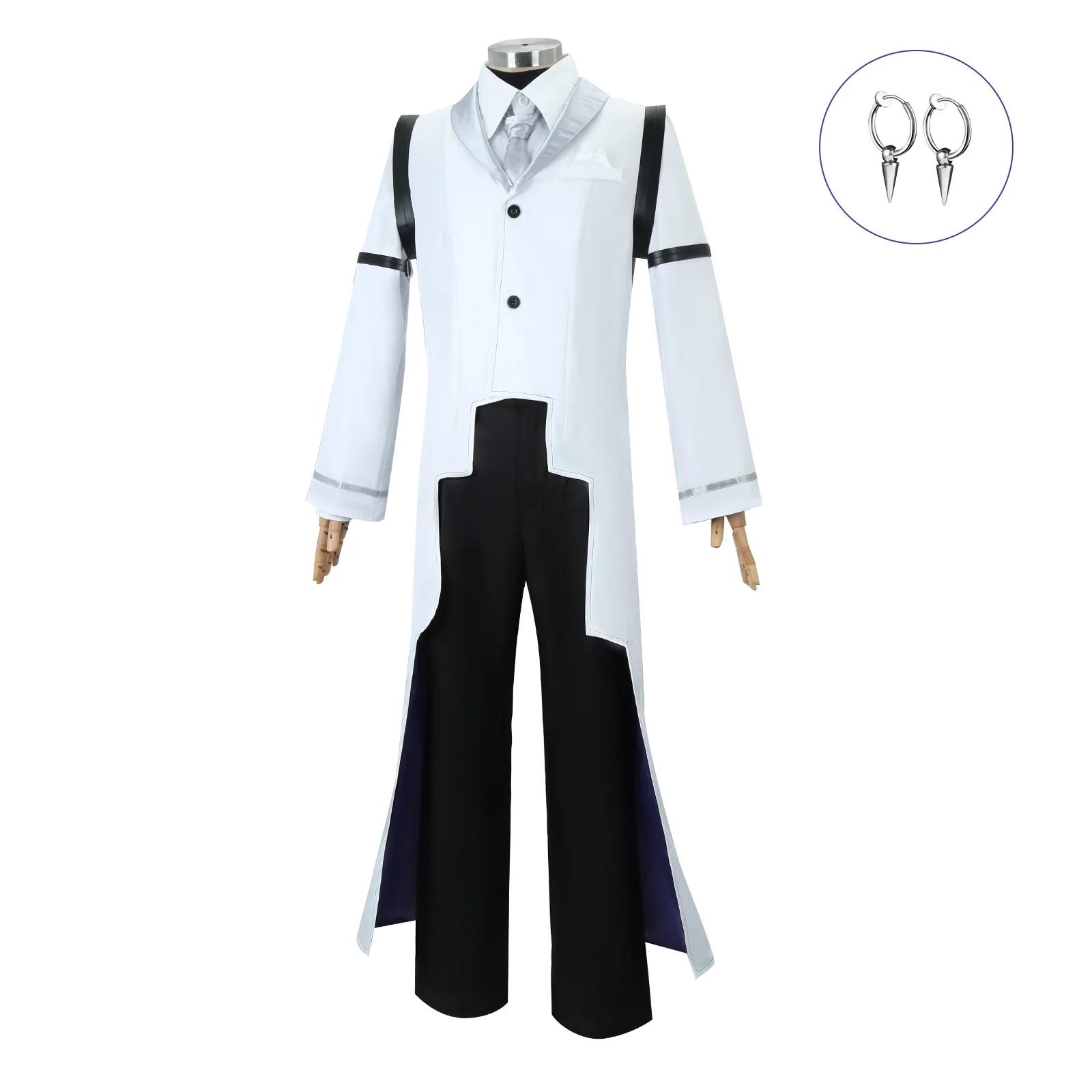 Anime Sigma Cosplay fourth costume Sigma trench coat uniform set Halloween Christmas party male and female performance costumes