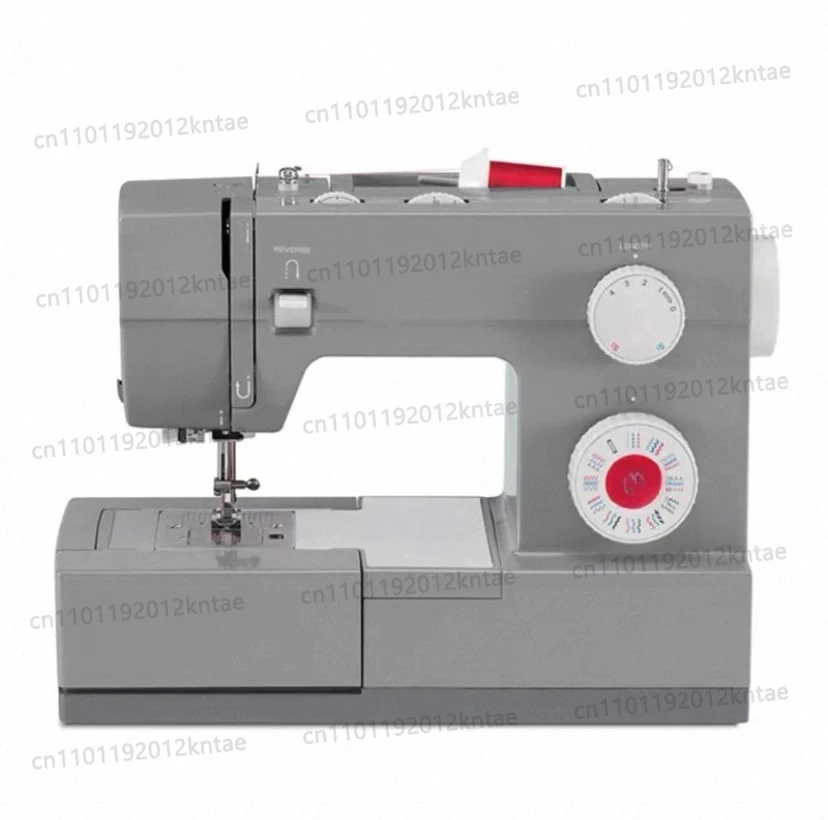 32-needle heavy-duty sewing machine with powerful motor, metal frame, led light, and accessories | High-speed 4432 barebone