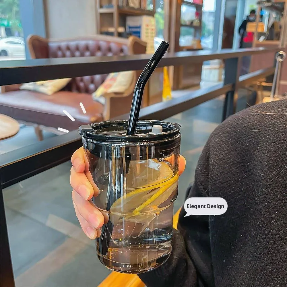 

Office High Borosilie Glass Cup with St Coffee Water Tea Portable Cup BONDHUS Hardware Tools