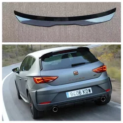 Rear Roof Lip Spoiler For Seat LEON 1P 5F MK3 ABS Car Tail Wing Decoration For ST Cupra TGI / FR Hatchback Universal Spoiler