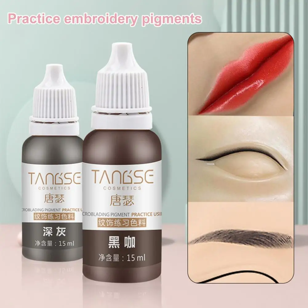 

Versatile Fine Texture Long Lasting Fast Coloring Semi Permanent Makeup Eyebrows Lips Tint Liquid Tattoo Liquid Fashion