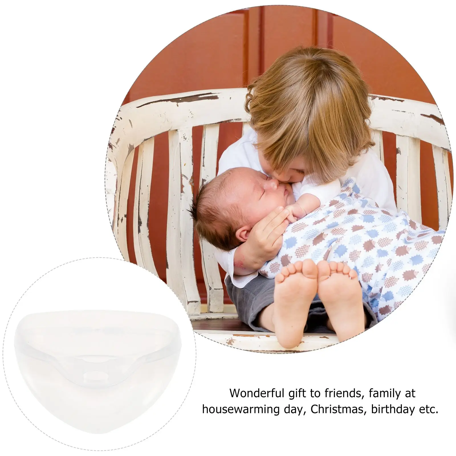 10 шт. коробка для хранения пищевой ПП прозрачная портативная коробка для соски для младенцев с защитой от пыли детский чехол-держатель контейнер