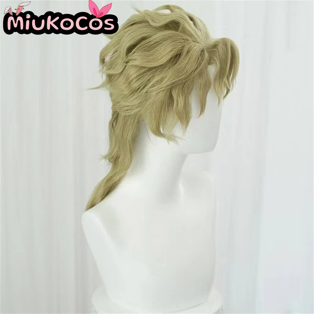 В НАЛИЧИИ Дио Брандо Косплей Парик Мико Косплей Аниме Невероятные Приключения ДжоДжо Косплей