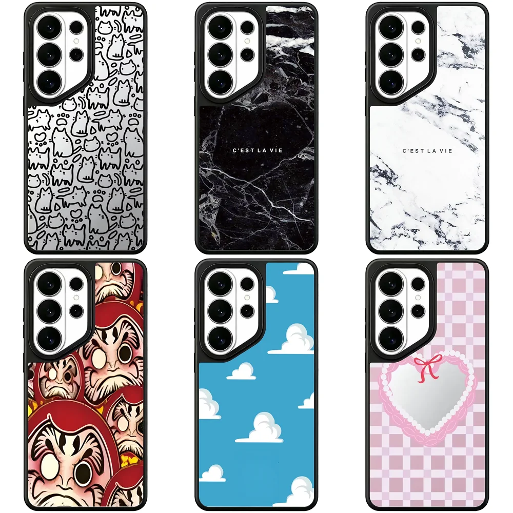 6060424 Mirror Magnetic Case: Compatible with Samsung Galaxy S23 U S24U S25 S26 Ultra S25+ S26 Plus Shell
