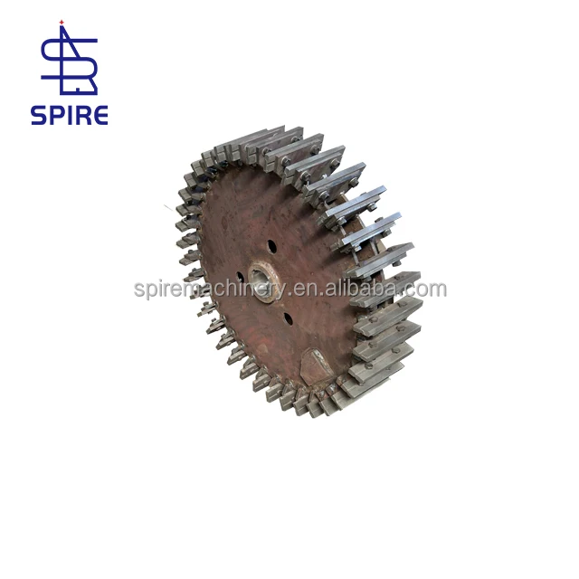 Rotore della macchina per spruzzatore in plastica con linea di profilo in PVC