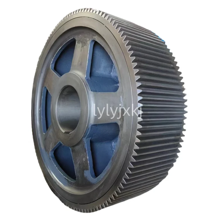 OEM Manufacturer Suitable Price Forging Large Diameter Durable Girth Gear for Large Rotating Equipement