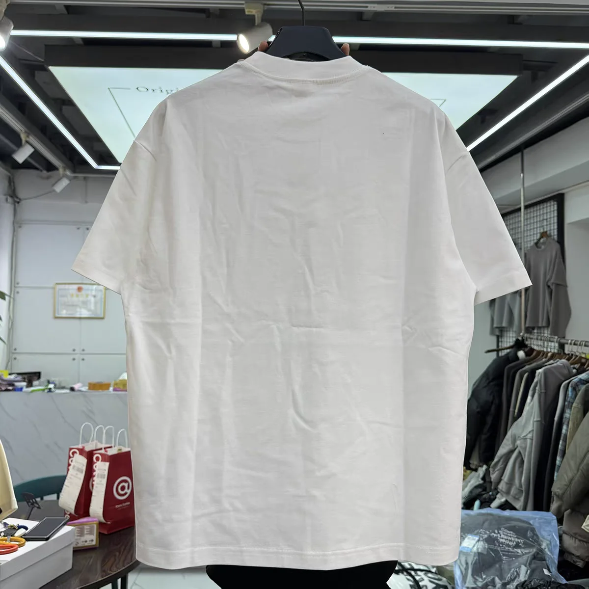 Street figure letter cartoon print short sleeved T-shirt Men Women Summer Style T Shirt Tee