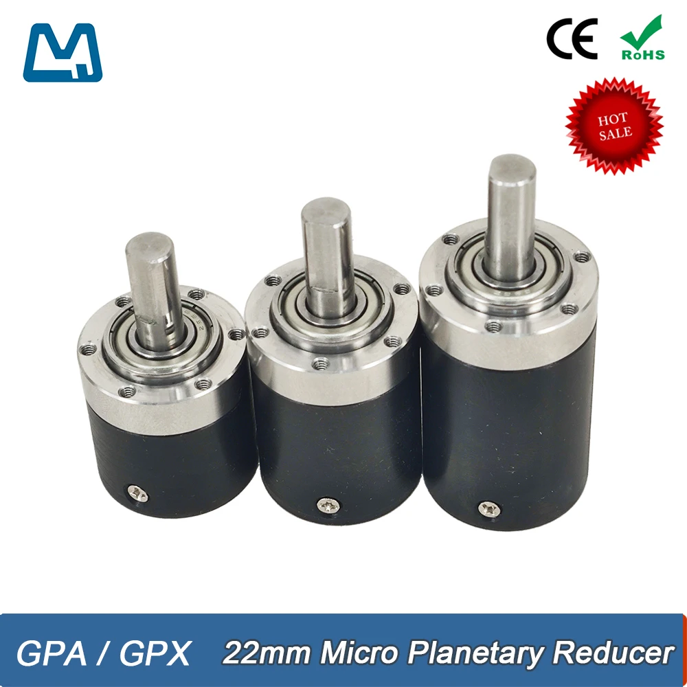GP22 Planetary Gearbox High Efficiency Low Backlash Gearhead for Robotics And Automation