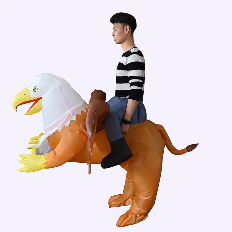 loween Par Animal Puppet Costume Par Aosphere Performance Clothing Funny Prop Iatable Eagle Suit Women's Faion