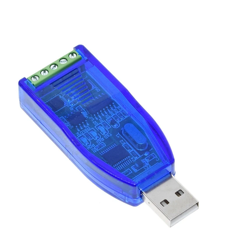 Moduł komunikacyjny USB do rs485 rs232 klasy przemysłowej dwukierunkowy półduplex konwerter linii portu szeregowego ochrona TVS