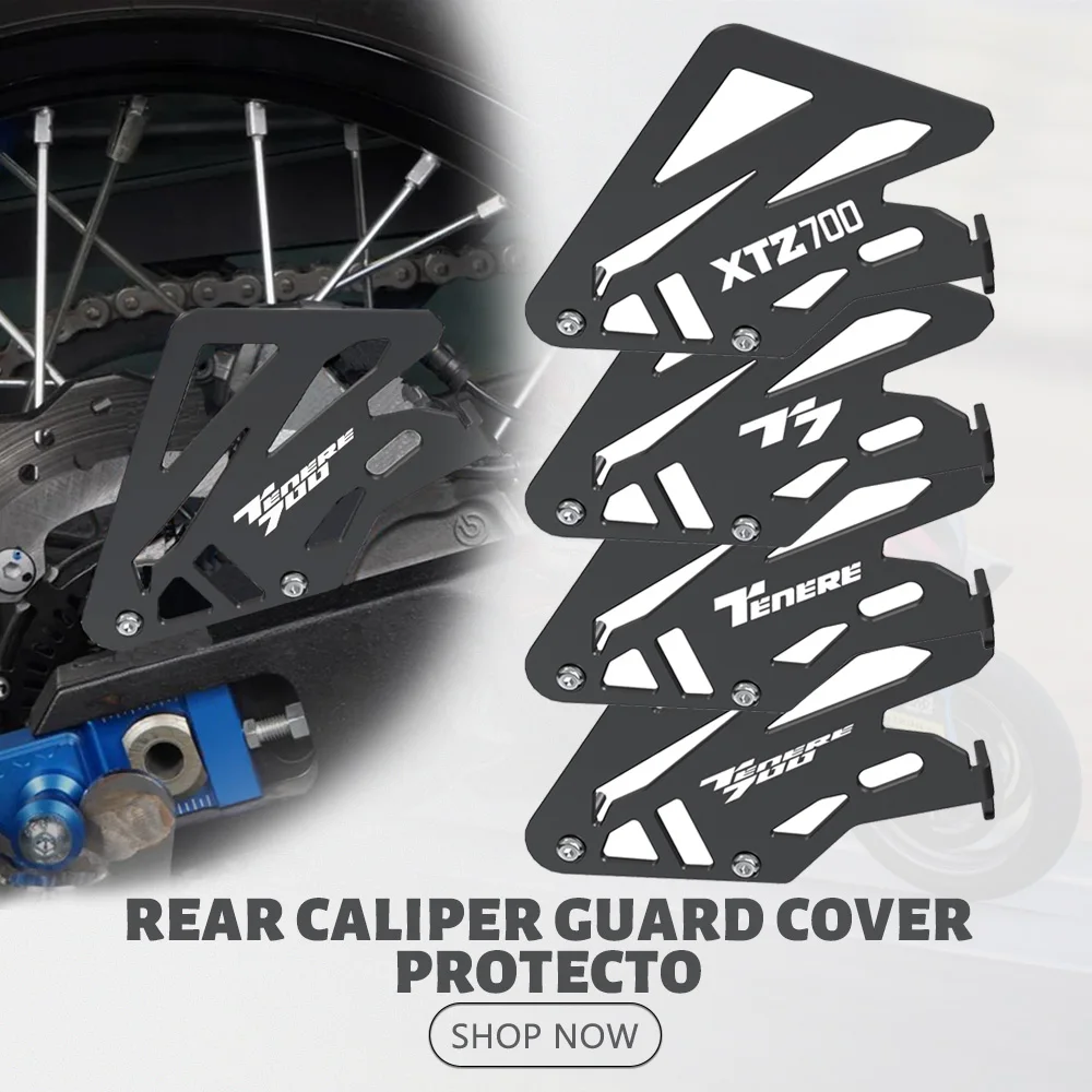

Motorcycle Accessories Tenere700 Rear Caliper Guard Cover Protector For Yamaha Tenere 700 XTZ 700 T7 Rally World Raid 2019-2024