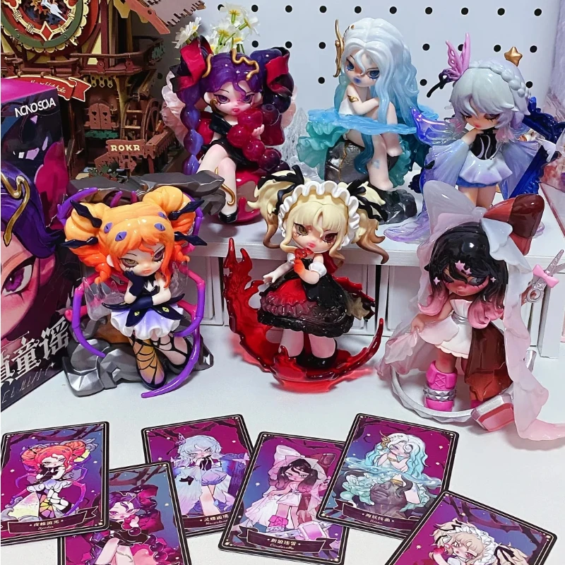 

Новый NONO SOVA Misty Town Ballad Series слепая коробка виниловая фигурка милая коллекционная кукла настольный орнамент загадочный подарок