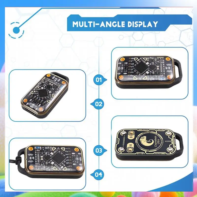 

Chameleon Ultra Smart Card Emulator+CUID Keychain RFID Smart Chip Reader 125K 13.56M Card Decode NFC Duplicator-AA25