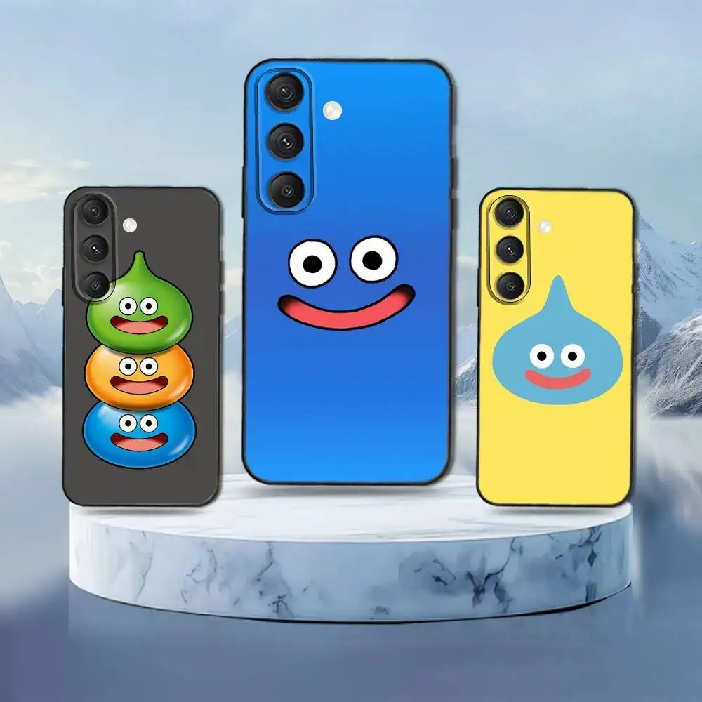 

D-Dragon Quest Slime Phone Case For Samsung Galaxy S25,S24,S21,S22,S23,S30,Ultra,S20,Plus,Fe,Lite,Note,10,9,5G Black Cover