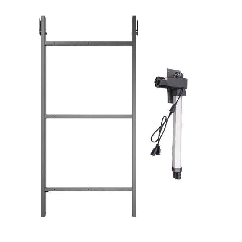Electric hidden bottom flip wall-mounted folding dining table hardware accessories, wall-mounted desk
