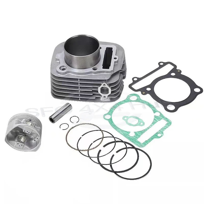 Top End Cylinder Piston Gasket Kit for Yamaha Grizzly 350 Big Bear Moto-4 Raptor Wolverine 350cc 2x4 4x4 YFM350 1UY-11310-03-00