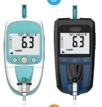 Glicose e HbA1c Medidor, Glucometer Analysis System, GCA-M31