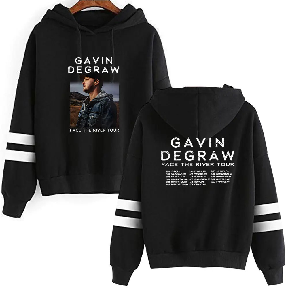 Gavin DeGraw Merch Winter Streetwear Hoodie Sweatshirt Album Casual Pullover Fashion Wearing