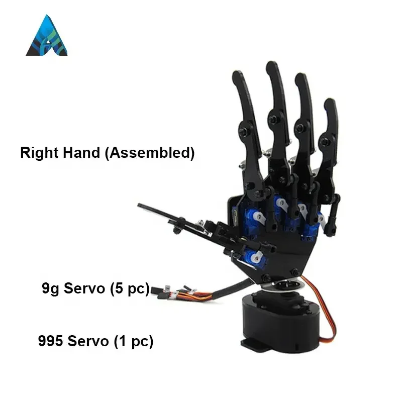 INNO-6 Robot biónico de mano, Motor de brazo mecánico de cinco dedos con sistema de Control para enseñanza de robótica, entrenamiento Innocorner