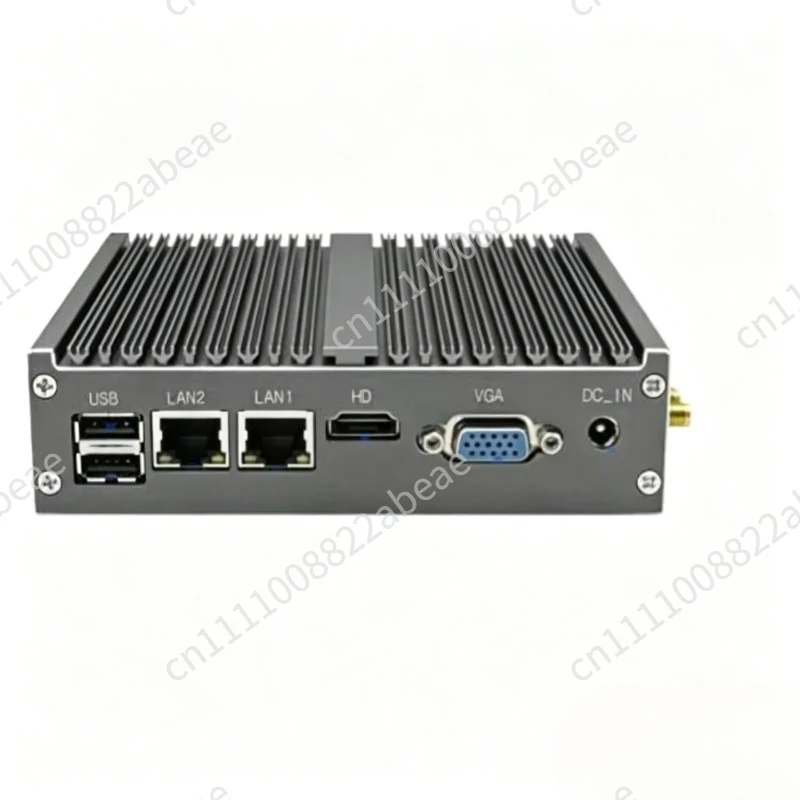 Ndustrial PC J1900 Quad Core Dual LAN Dual   Ports Fanless System for Vision 1 pcs