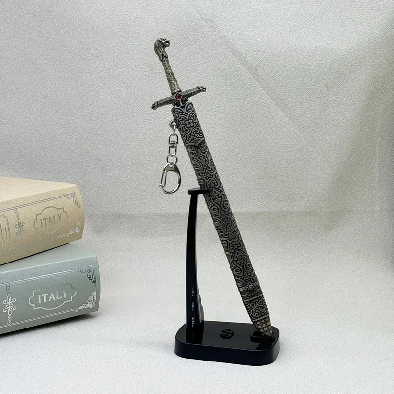 22 cm großes Schwert des Eidhüters Brienne von Tarth, Spiel Jaime Lannister of Thrones, GOT-TV-Serie, Peripheriegeräte, Metallwaffen, Miniaturen, Kunsthandwerk, Dropshipping, Großhandel, heißer Verkauf, Geschenke, Neua – Detail 11