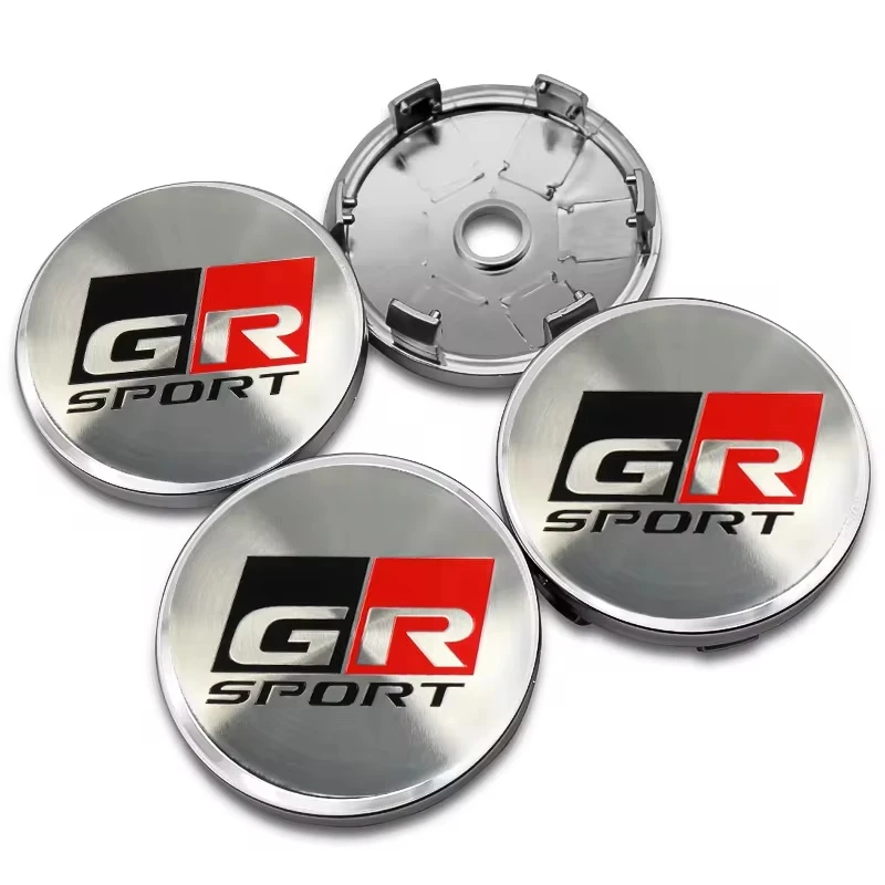 GR Emblem Wheel Center Cap Car Rims Hubcaps Cover for Ford fiesta Mercedes w212 Volkswagen golf Audi a3 a4 a6 Tesla wheel parts