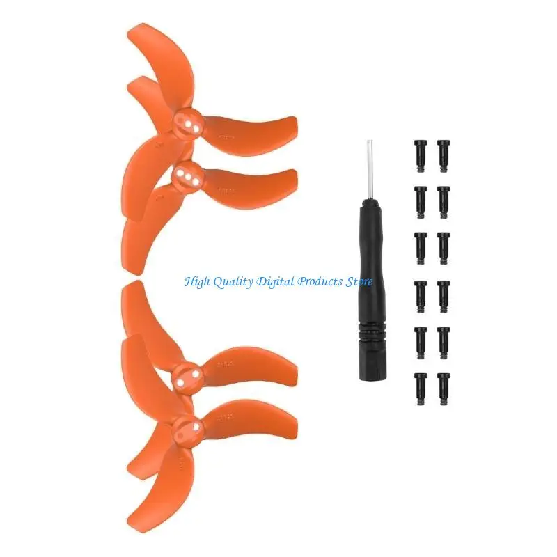 مراوح U2JE لـ Avata 2 Access for Avata 2 Bladee Preving Parts Propellers 4pcs