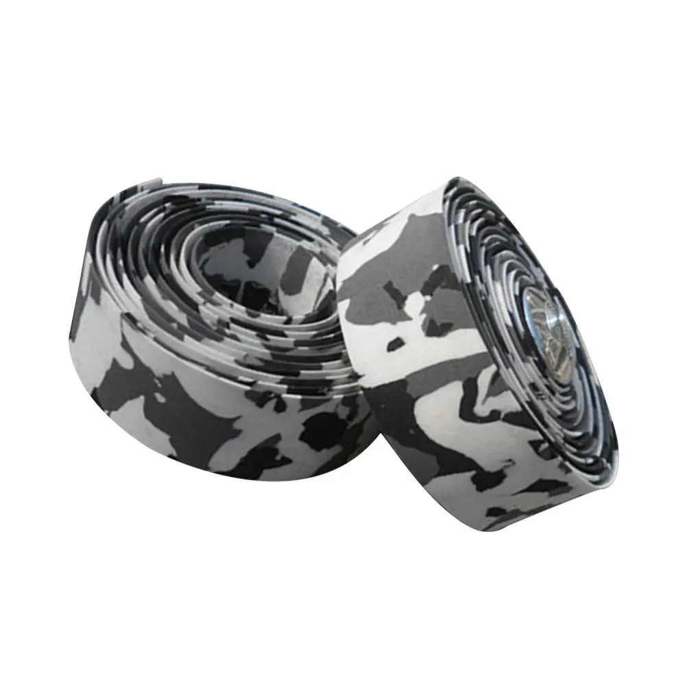 

1 пара лент для руля велосипеда из ЭВА, легкая и удобная ручка, защищающая руки, для любителей велоспорта, белый и черный цвета