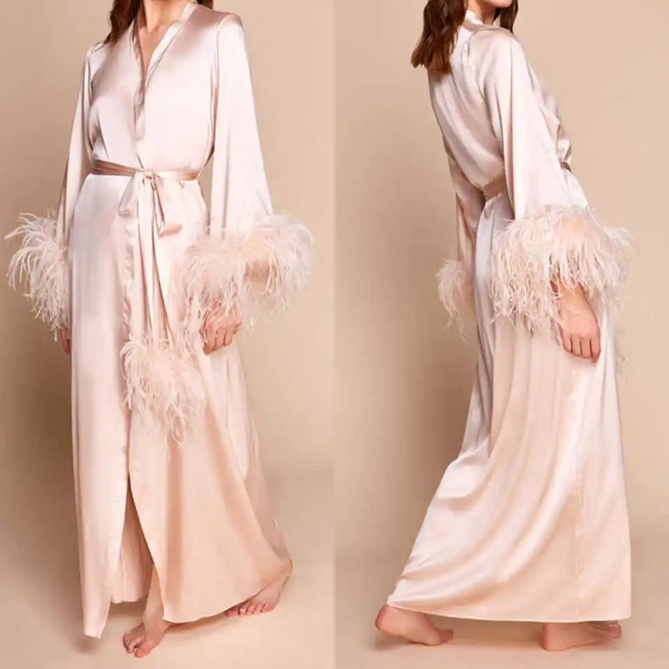 

Изящные пижамные платья, женский халат, ночная рубашка, халат на шнуровке, халат для беременных с длинными рукавами для фотографии, индивидуальный заказ