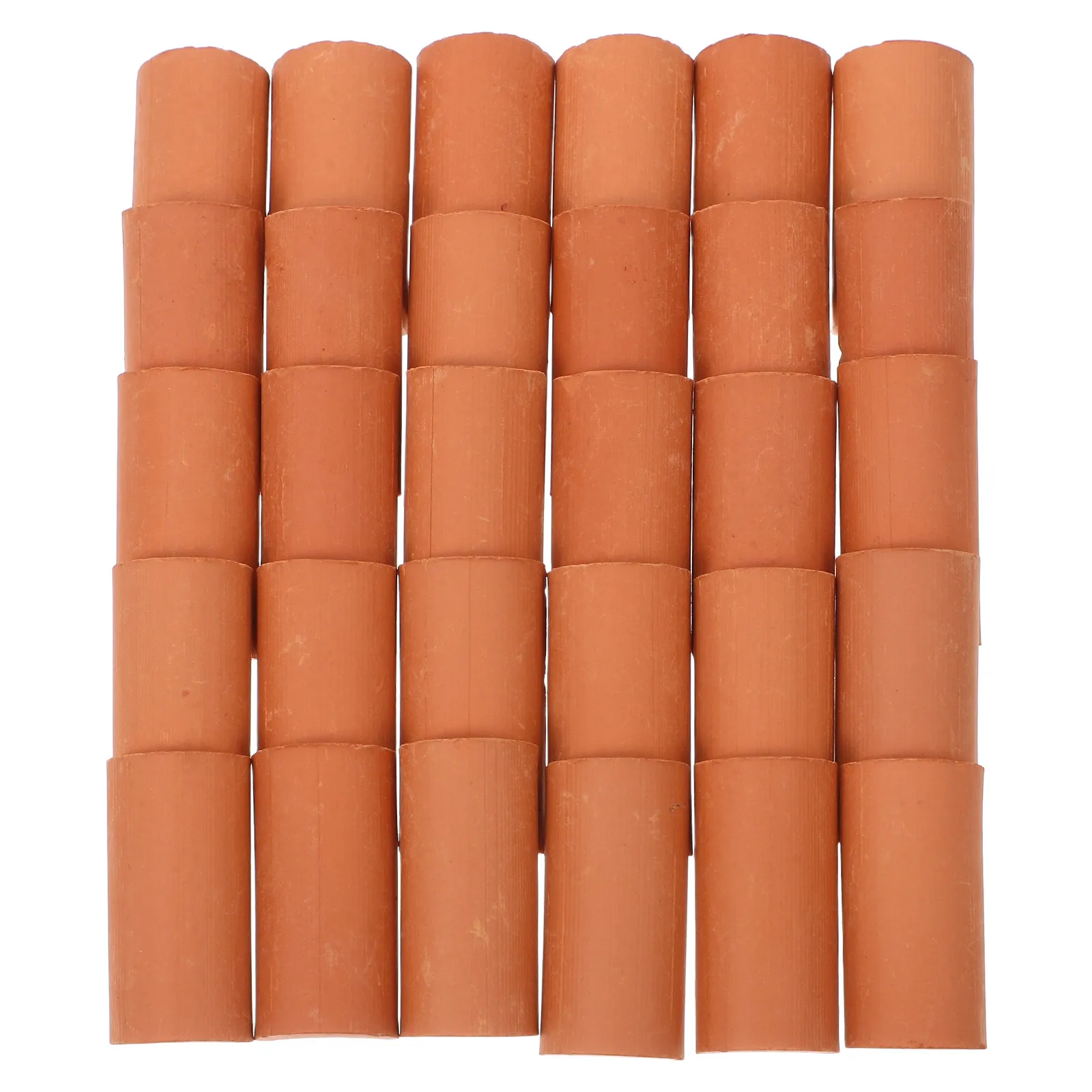 30Pcs Miniature Roof Tiles High Simulation DIY Craft Supply for Building Small House Landscape Accessory Miniature view 2