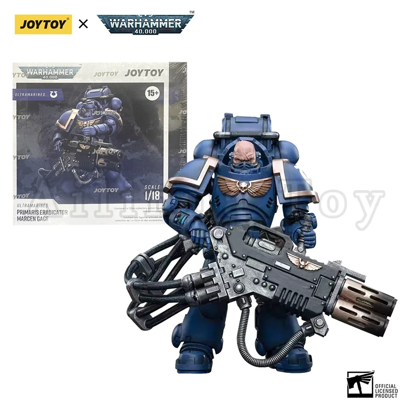 JOYTOY 1/18 Action Figure 40K Primaris Eradicator Marcen Gage Anime Collection Military Model