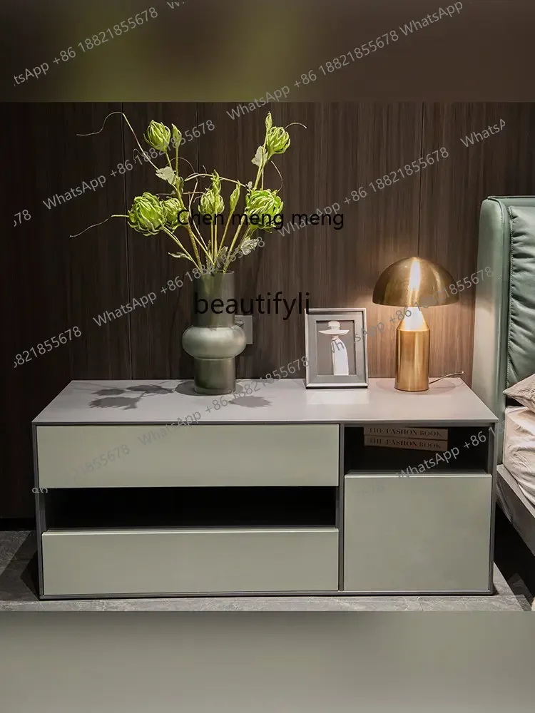 cc182R11 Bedside Table Bedroom Bedside Narrow Cabinet Modern Simple Small Economical Bedside Backrest Cabinet furniture