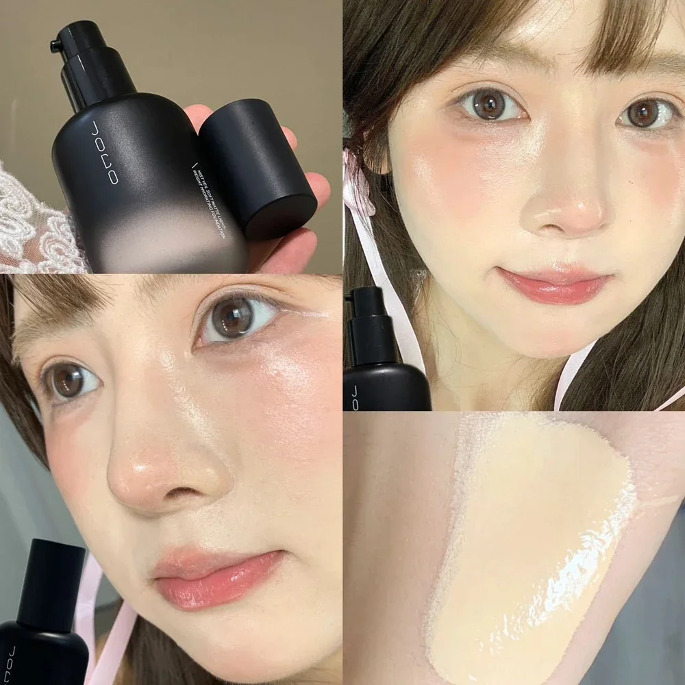 كريم أساس سائل كونسيلر للوجه بشكل طبيعي لا تشوبه شائبة لتفتيح البشرة، كريم أساس مقاوم للماء يدوم طويلاً