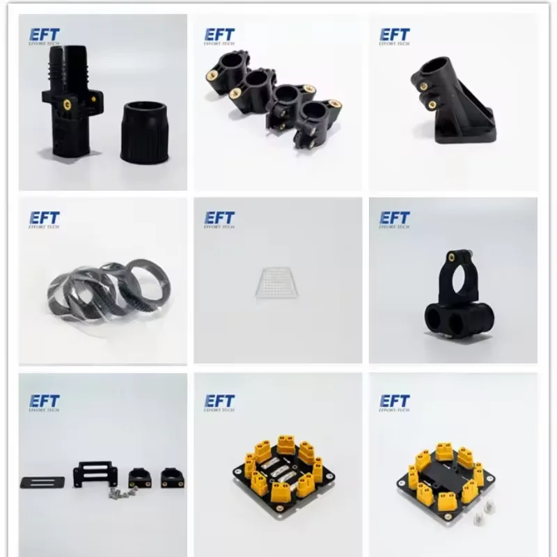 

0079 Sealing Parts 24*14*6/Three Holes/50°/4pcs For EFT E Series Agricultural Sprayer Drone Spare Accessories
