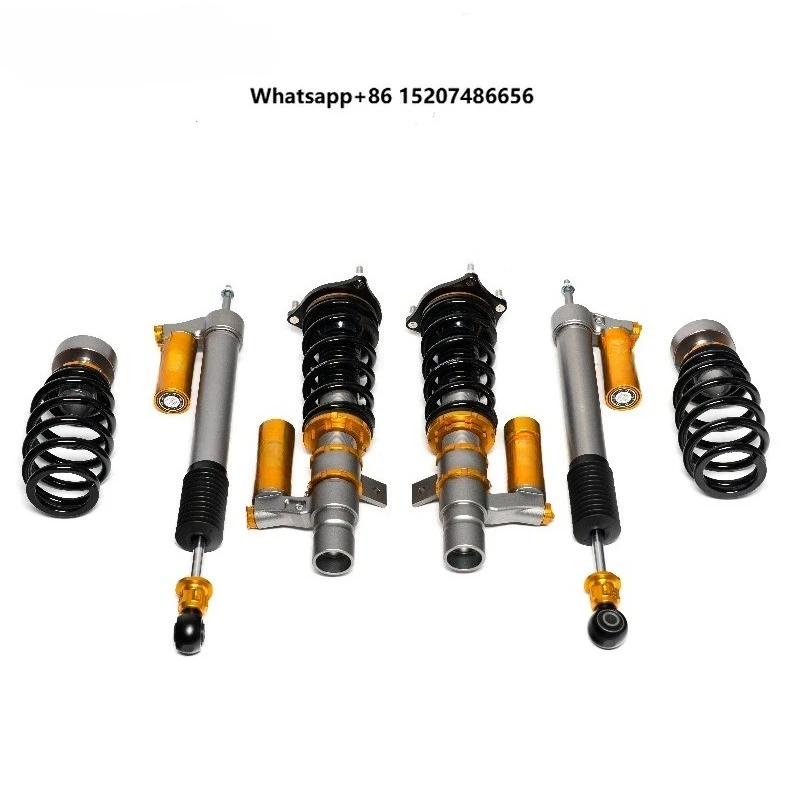 Airone 2 Ways 30 Steps Rebound and 12 Steps Compress Adjustable Damping Coilovers Shock Absorber for Civic FC1/FC2   16+