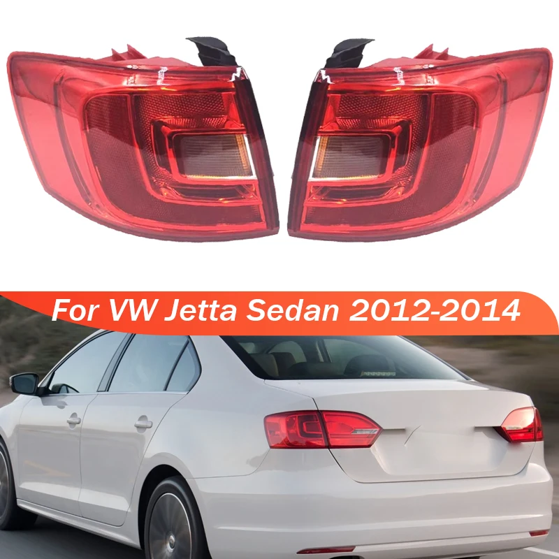 For VW Jetta Sedan 2012 2013 2014 Car Rear Tail Light Lamp Housing No Bulb Brake Light Car-styling 5C6945096D 5C6945095D