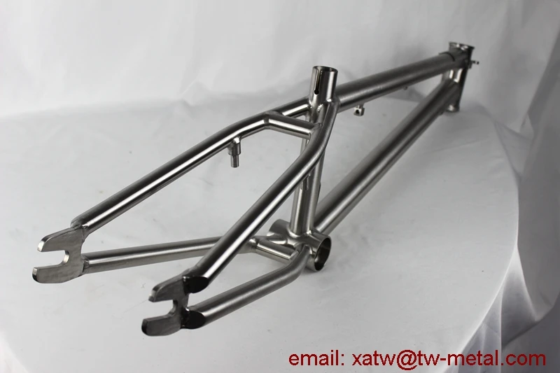 titanium BMX bike frame mid BB shell Ti bike BMX bike frames titanium BMX bicycle frame Mid BB Shell