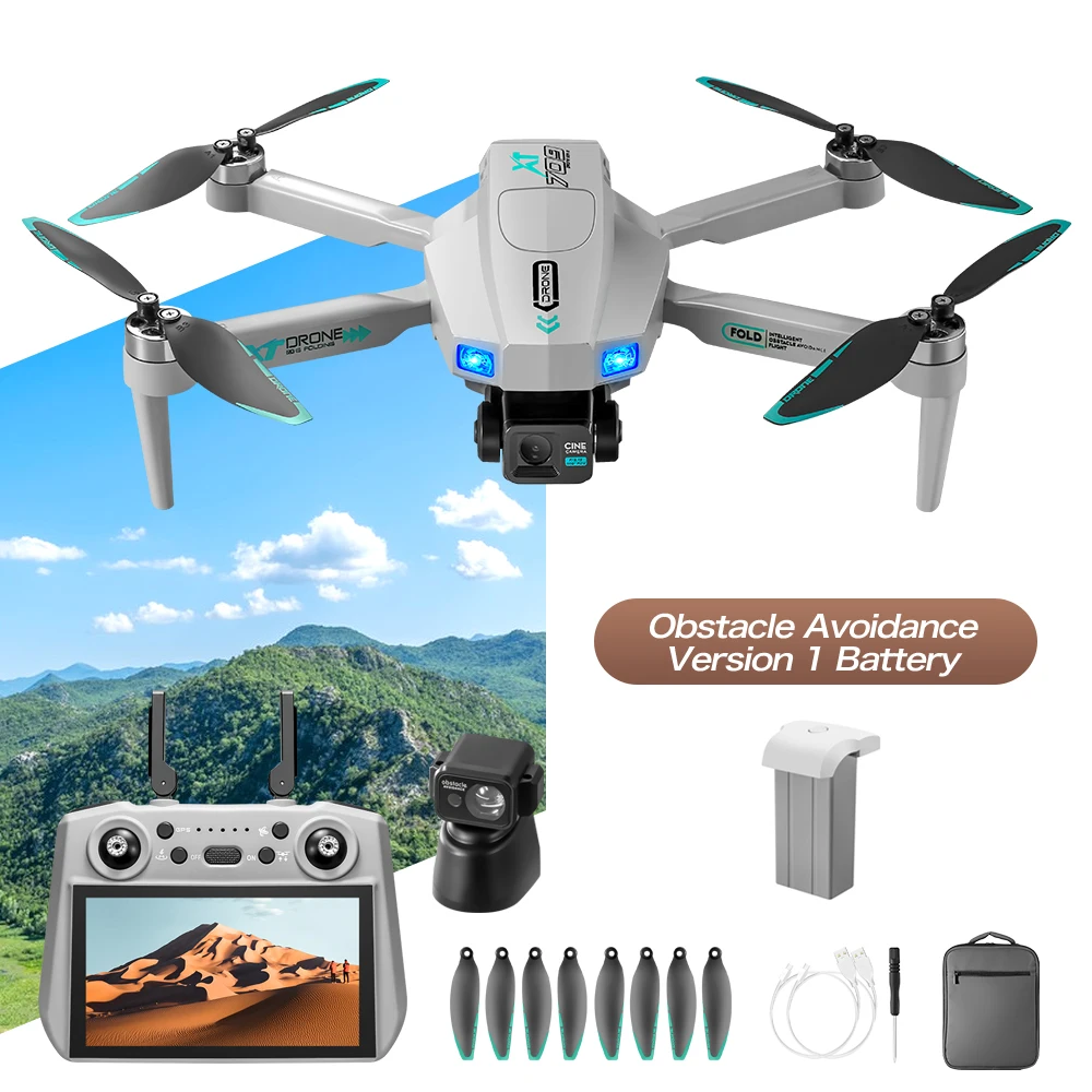 

Edward XT709 MAX GPSDrone 8K Automatic Return HD Camera 5G WIFI FPV Brushless RC Quadcopter Obstacle Avoidance night vision