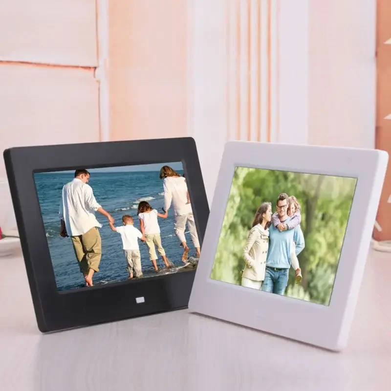 

7 Inch Digital Picture Frame Digital Photo Frame TN Screen Digital Frame Picture Video Remote Control Picture Frame