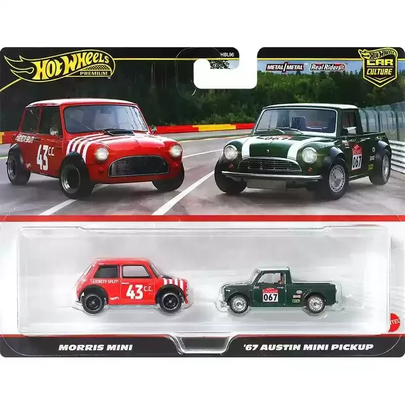 

Original Hot Wheels Premium Car Culture Austin mini pickup Nissan sileighty 1/64 Diecast metal model voiture display boys Toys