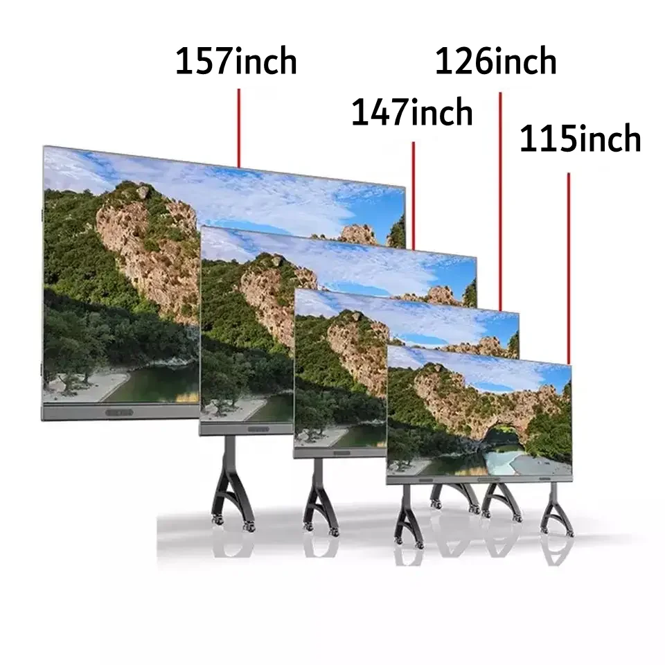 

High Refresh P1.538 All In One Indoor Conference Mobile LED TV Machine Video Wall Display Screen Panel