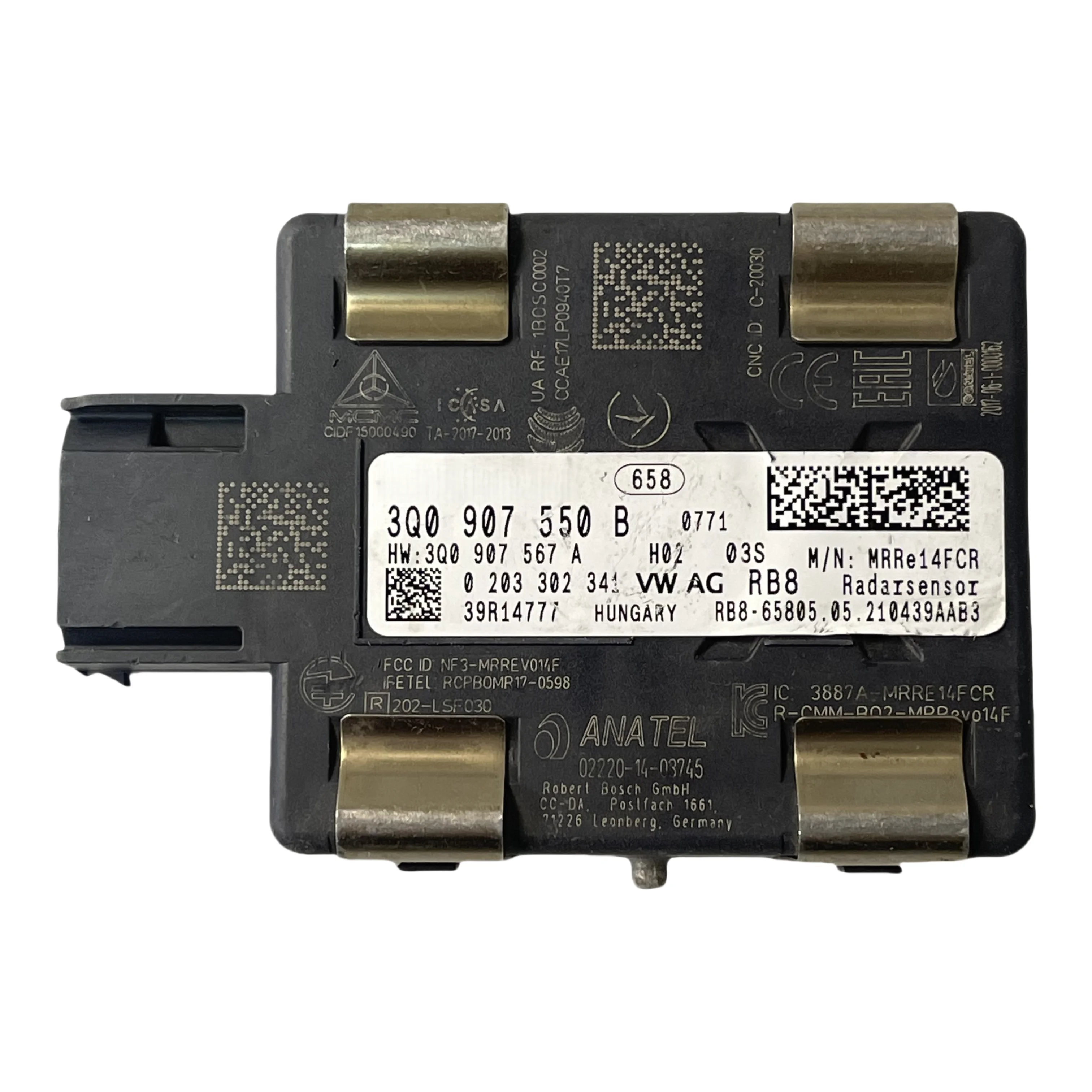 3Q0907550B front cruise control distance radar sensor suitable for Volkswagen Passat Audi