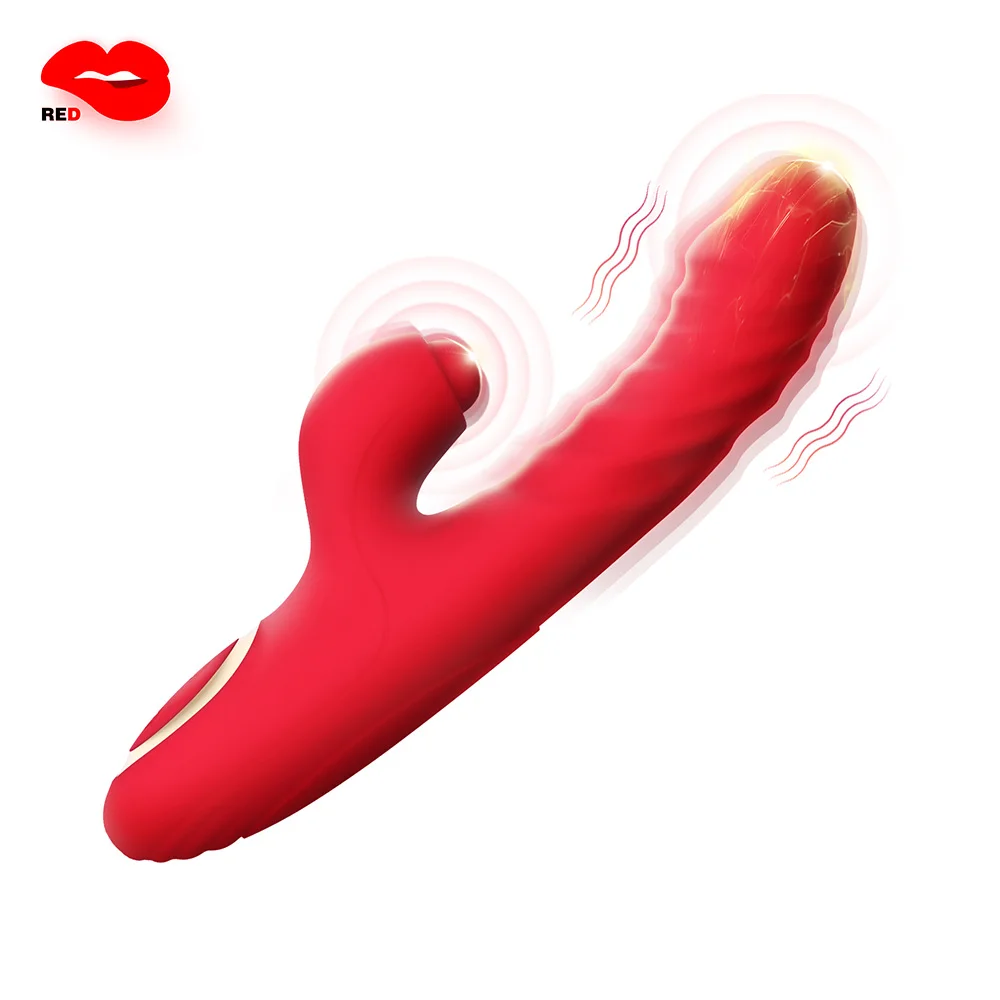 

Women Retractable Vibrator Clitoris Nipples Piston Stimulator Tongue Licking G Spot Dildo Vagina Masturbator Sex Toy for Couples