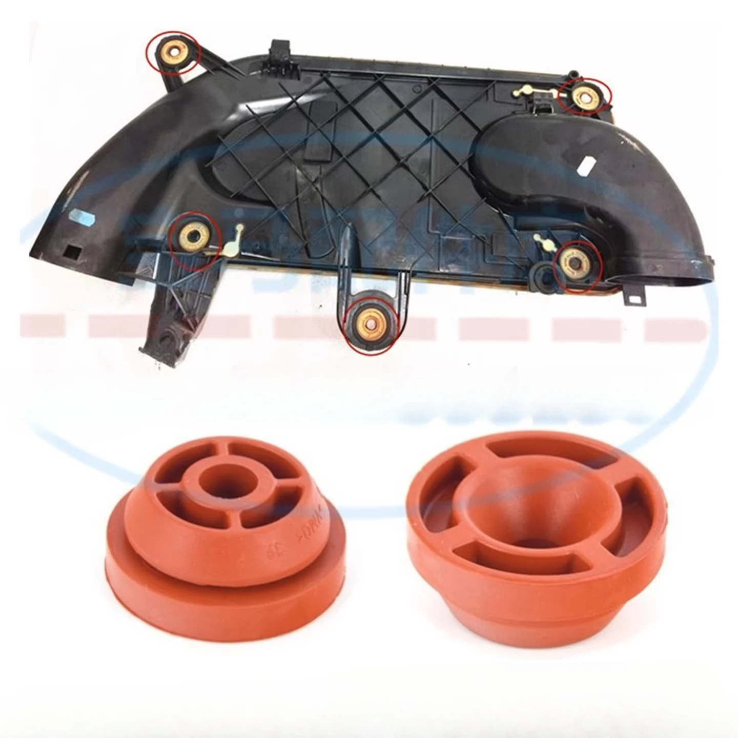1pc for BMW Series 5 GT F10F11 518 520d 525 530 N47 Air filter rubber plug